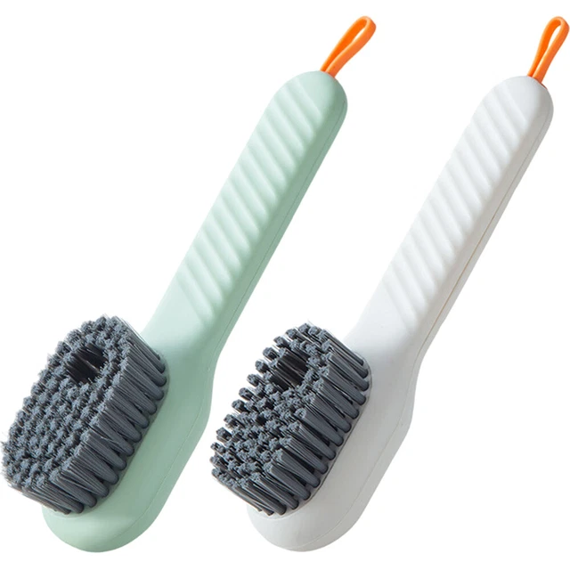 2 piezas cepillo de zapatos herramienta para limpiar zapatos cepillo de ropa