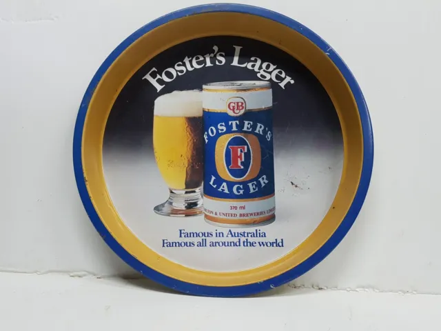 Vintage Drink Tray Forsters Lager Beer