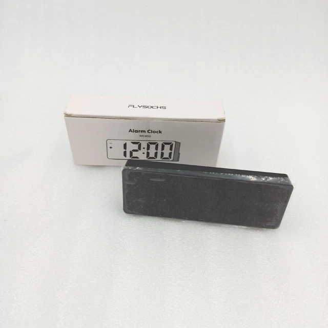 Flysocks Digitaler Wecker Upgrade Nachttisch Wecker ohne Ticken mit USB