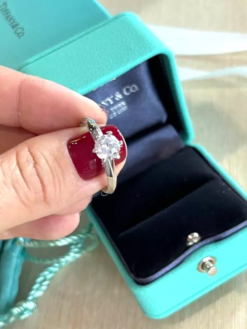 Sterling Silver 925 Cubic Zirconia Ring in Tiffany Box Perfect Gift for Woman