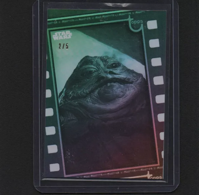 2023 TOPPS STAR WARS RETURN OF THE JEDI 40th ANNIVERSARY JABBA THE HUTT /5