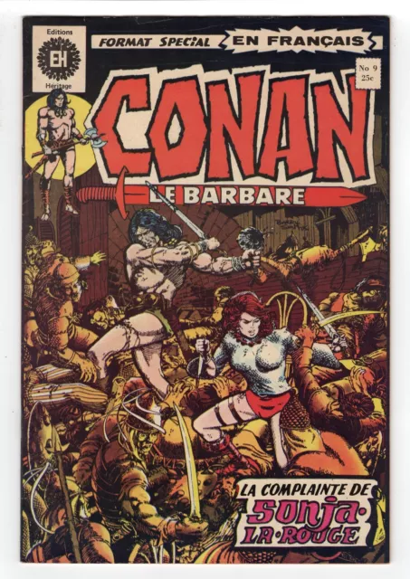 1973 Marvel Conan The Barbarian #24 1St Appearance Red Sonja Key Rare Canadian