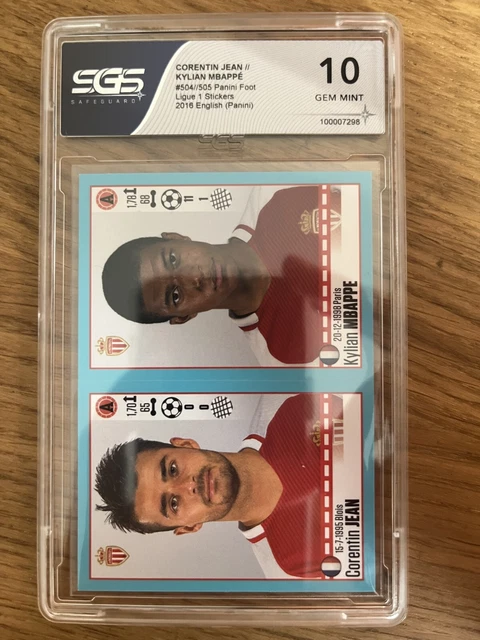 Pochette Panini Foot 2016-17 Ligue 1 - Autocollant Rookie Mbappé - Neuf