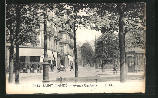 CPA Saint-Mandè, Avenue Gambetta