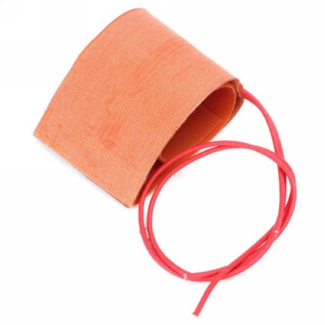 Calentador de botella de silicona con elemento naranja 240 W/12 V calentador de almohadilla térmica flexible calentador