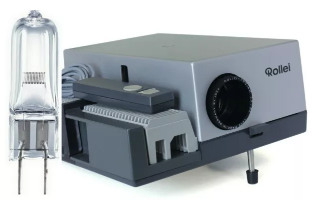 ② Rollei P3800 Projecteur de diapositives Double lentille, ave