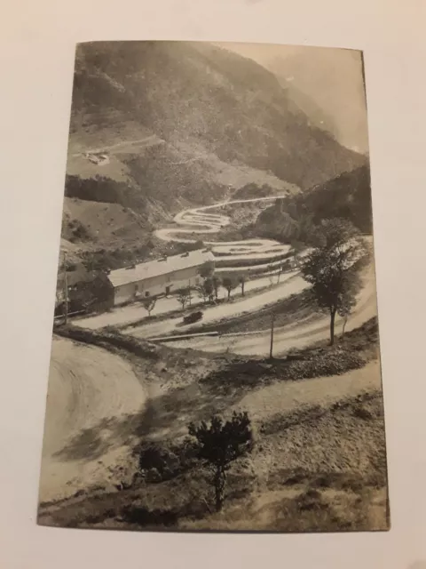 Cartolina Originale d'epoca - Cuneo - Turnichè dalla strada di Vievola