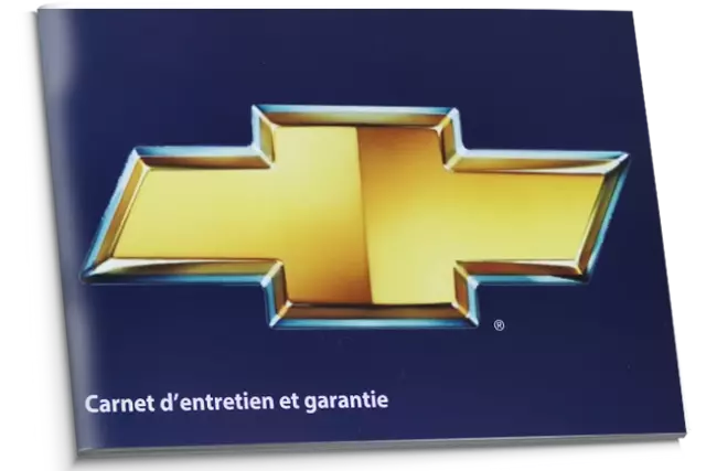 Carnet d'entretien Chevrolet français nettoyer