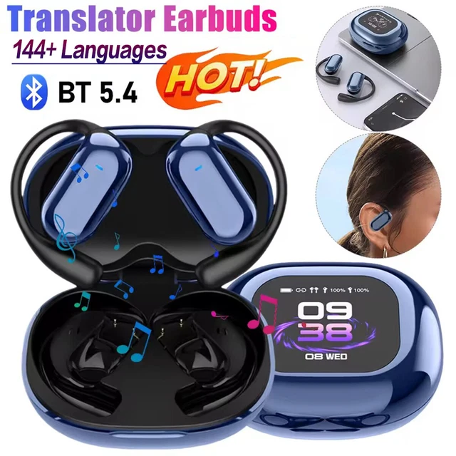 AI Translator Earbuds, 2025 New Ecouteur Traducteur