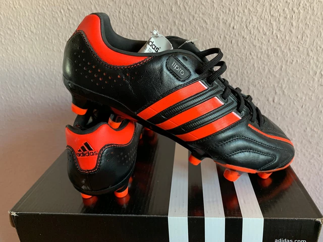 Adidas Adipure 11 Pro TRX FG 42 EU 8 schwarz rot Nocken