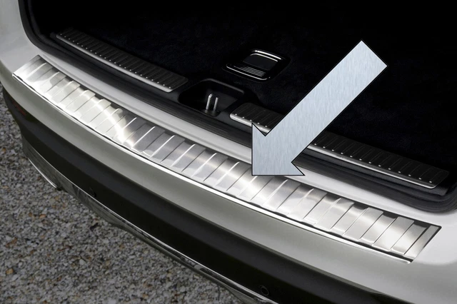 Protezione Paraurti Mercedes GLC X253 2015-2022 - Acciaio Inox Cromo