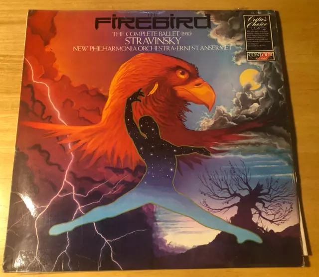 The Firebird Complete Ballet - Igor Stravinsky   Classical LP Vinyl Record