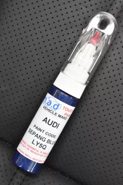Audi Sepang BLUE LY5Q Touch Up Stylo Bouteille Pinceau Réparation Peinture