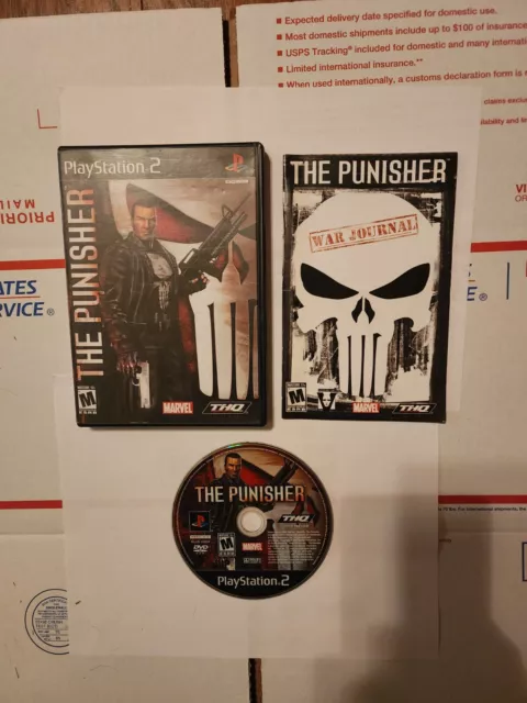 Video Game: The Punisher (PlayStation 2, EuropeCol:PS2-53195-EUR