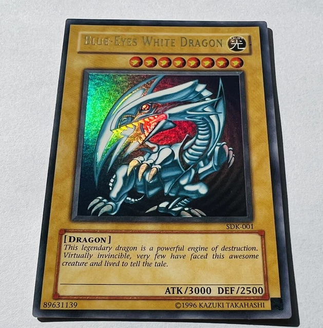 YUGIOH! BLUEEYES WHITE Dragon Starter Deck Kaiba SDK001 1996 99.99