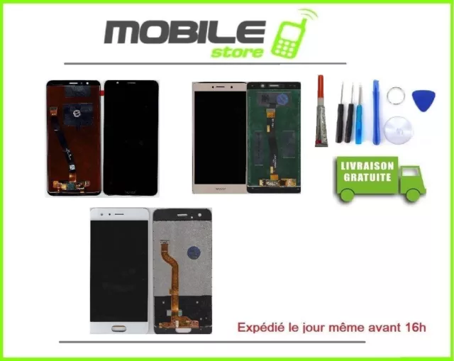 Vitre Tactile+Ecran LCD Huawei P8lite p9 lite p10 lite p20 lite p30 lite p40 lit