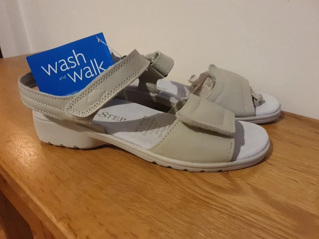 FREESTEP LEATHER SANDALS Size 5 New 12.99 PicClick UK