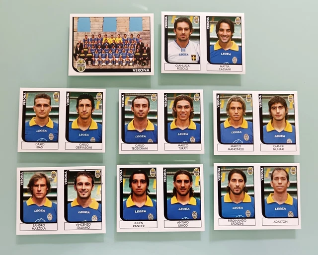 PANINI CALCIATORI ADRENALYN 2023 2024 HELLAS VERONA SQUADRA COMPLETA 22