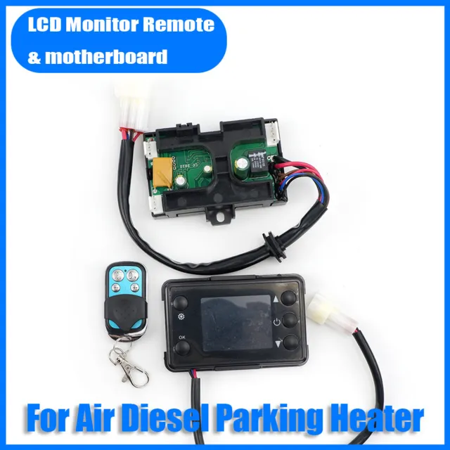 12V Diesel Heater LCD Monitor Switch Controller Motherboard Mainboard Remote @