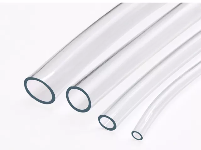 1M ID 2-25mm CLEAR SOFT PVC Tube Hose Pipe