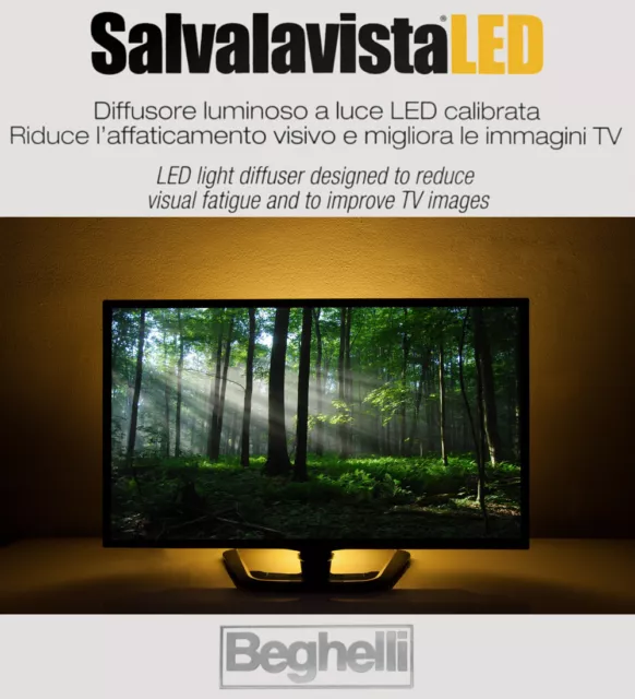 Salvalavista Led Beghelli  Backlight Luce Tv  Protezione Da Sovratensioni