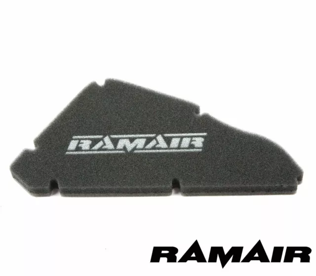 RAMAIR High Flow Performance Panel Air Filter Foam Pad for Gilera