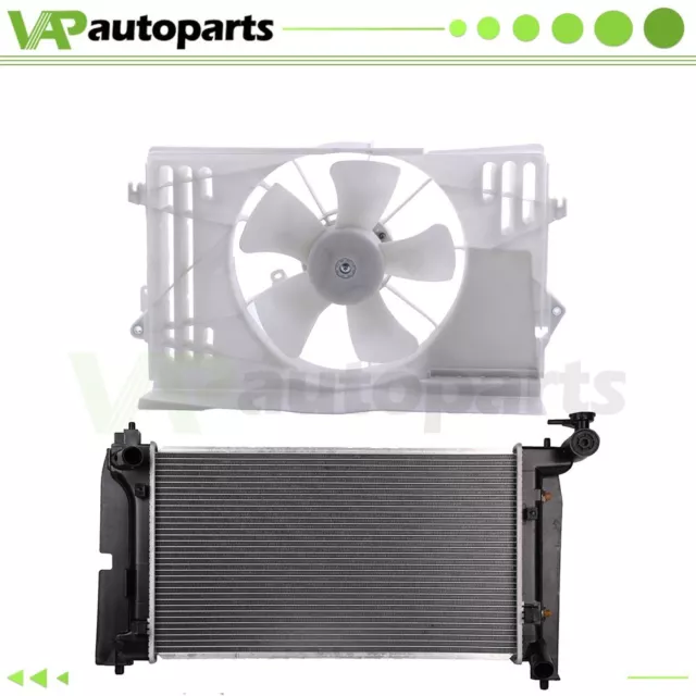Engine Radiator and Cooling Fan Kit For Pontiac Vibe Toyota Matrix