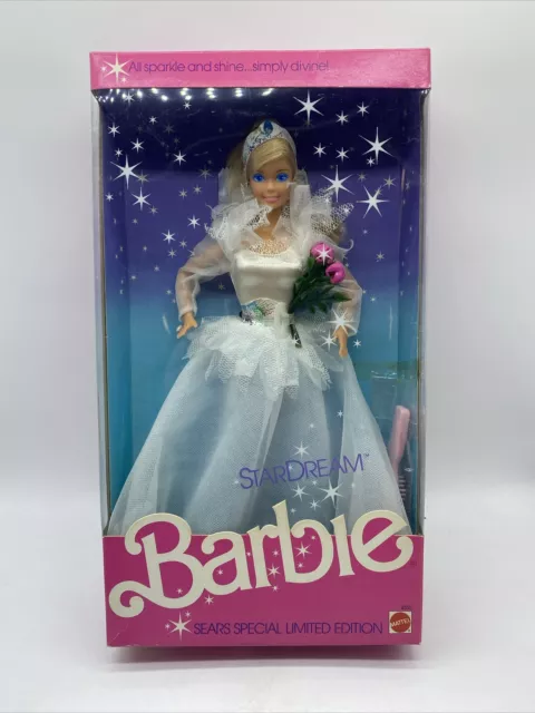 Vintage 1987 Stardream Barbie Sears Special Limited Edition Mattel No. 4550 NRFB