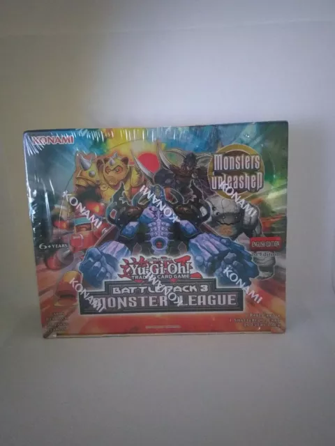 Yugioh Battle Pack 3 Monster League Display Englisch 1. Edition je 36...