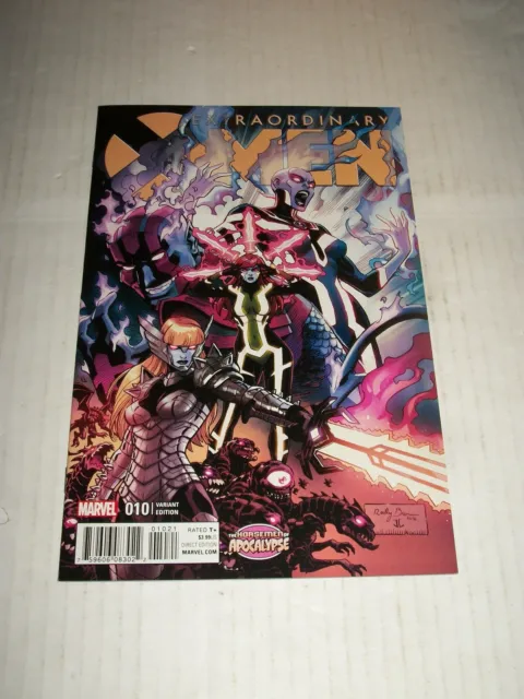 Marvel EXTRAORDINARY X-MEN #10 Brown Age of Apocalypse Variant NM
