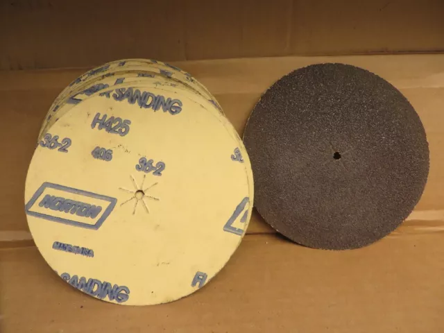 Abrasive Disc Sanding Disc Norton 7" # H425 # 36-2 18 Pieces