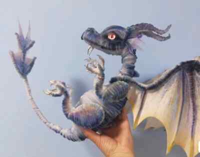 Kit y tutorial de limpiadores de tuberías dragón hágalo usted mismo, tallos de oruga, materiales de muñeca dragón