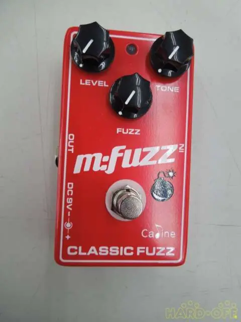 Caline CP-504 M:Fuzz Classic Fuzz Guitar Effect Pedal Good Condition from Japan