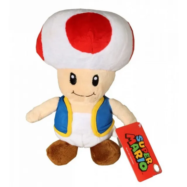 Super Mario Toad Squirrel Sanei Peluche peluche Nintendo -  France