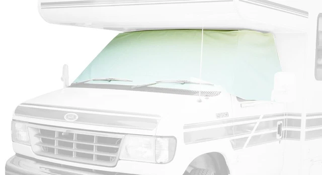 2424 Class C Sprinter RV Motorhome Windshield Cover, White