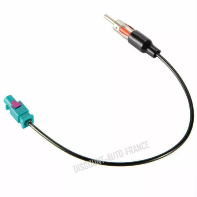 Cable Adaptateur Fakra Stereo Male Din Pour Antenne Autoradio Pour Bmw Vw Ma559