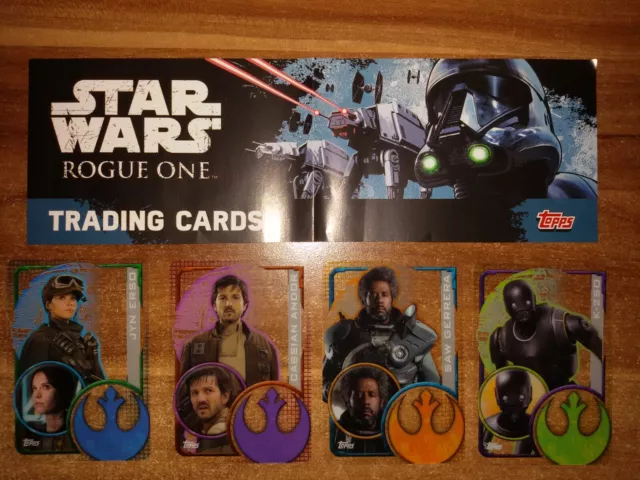 Star Wars Trading Cards Rogue One ......verschiedene Sachen...nagelneu...