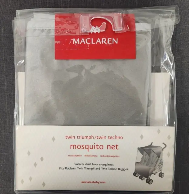 Maclaren Twin Triumph/Twin Techno Stroller Mosquito Net-NEW