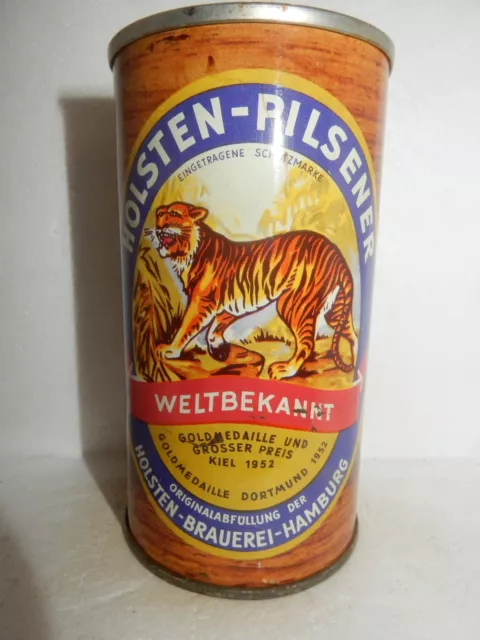 HOLSTEN Pilsener Straight Steel Beer can from GERMANY (35cl)  Empty !!