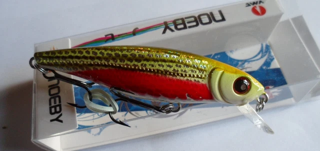 Leurre De Pêche Noeby 8cm 9,2g - Nage Jusqu'à 2m, Couleur Custom, Neuf Sous Emballage