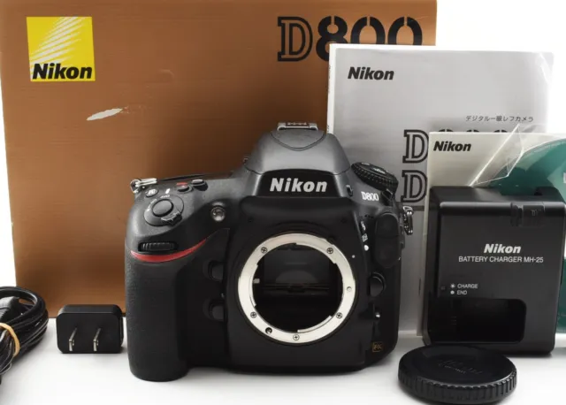 Nikon D800 36.3MP Digital SLR DSLR Camera (Shutter Count:4624) [Near Mint]#2095A