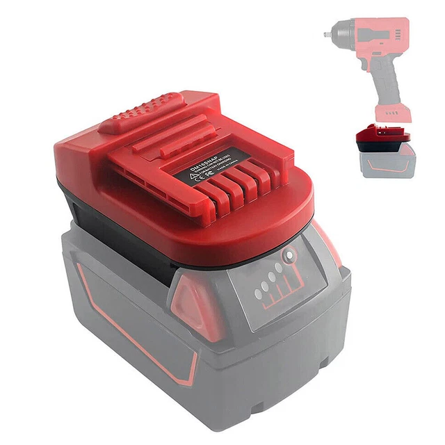 ADAPTER FOR DEWALT & Milwaukee 18V Liion Battery to Snapon 18V