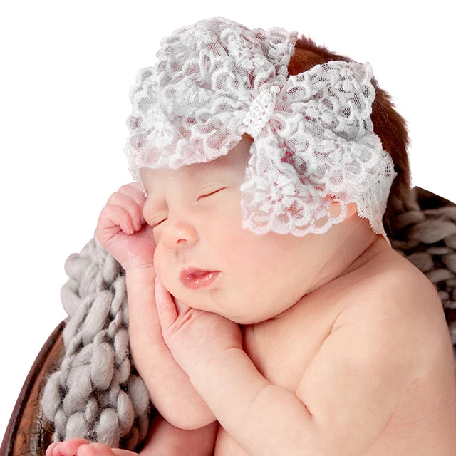 Fascia fronte bambino piacevole da indossare all-match fascia fronte bambino con fiocco e