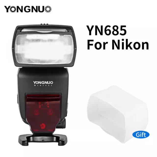 YONGNUO TTL YN685 Flash Unit Speedlite GN60 Build-in radio HSS 1/8000 for Nikon