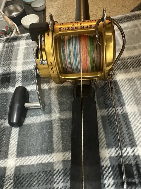 PENNペン INTERNATIONALII インターナショナル2 12T Penn ReelS International II 12LT Excellent Lever Drag Big