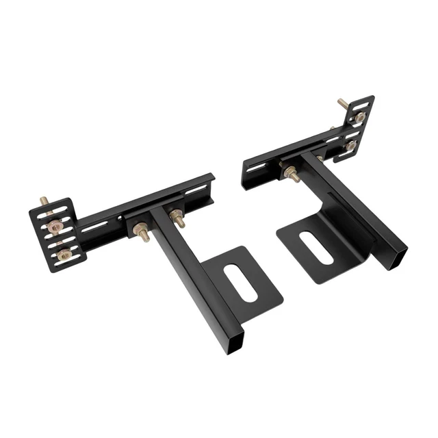 BED HEADBOARD BRACKETS Accessories Hardware with Nuts Bolts Attachment ...