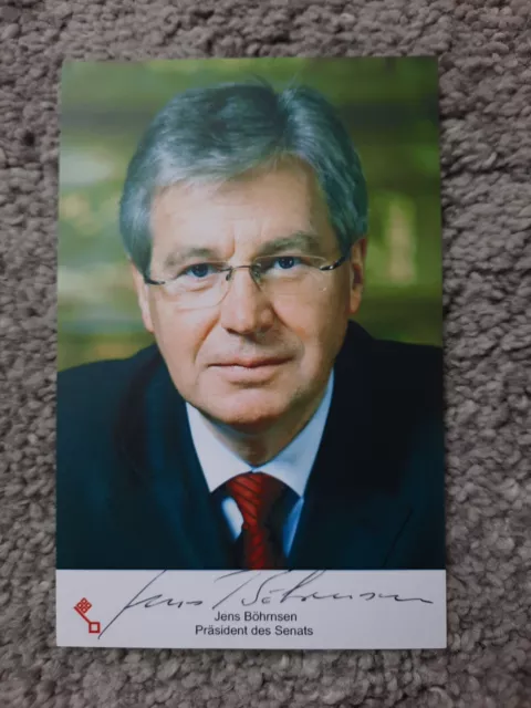 Jens Böhrnsen - SPD - AK Autogrammkarte - original signiert