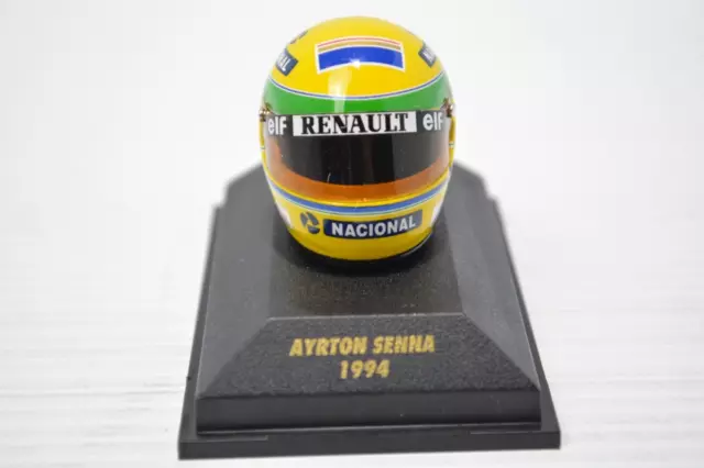 MINICHAMPS 1:8 Helmet Ayrton Senna Collection 1994 Renault