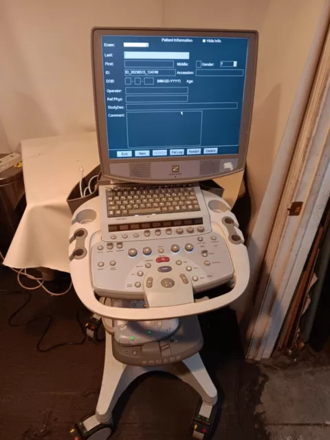 Zonare Z.One SmartCart 85000S-00 Diagnostic Ultrasound System