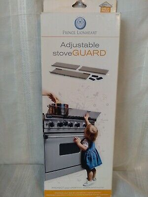 NEW Prince Lionheart Shield-A-Burn Adjustable Stovetop Oven Stove Guard Safety